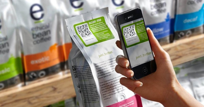 اسکن کیو آر کد از روی محصول
